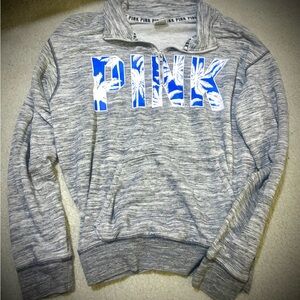 Victoria's Secret PINK Heathered Gray Pullover
